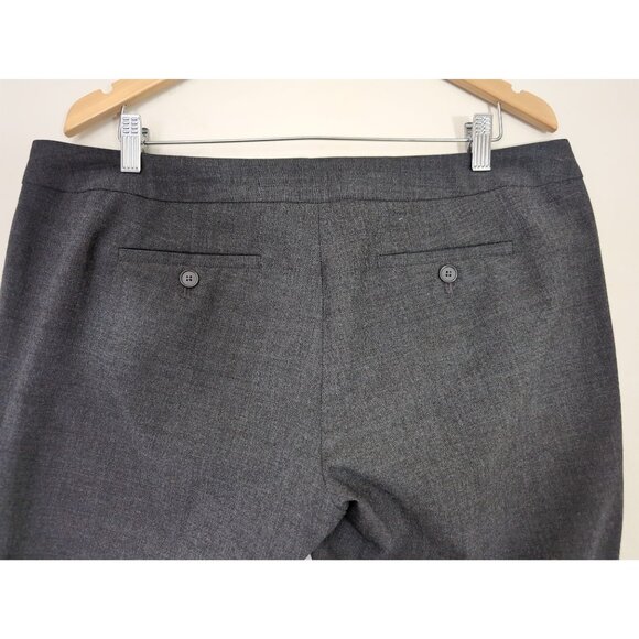 Body By Victoria Pants Women 14 Gray Kate Fit Bootcut Career Office Professional - Picture 4 of 9
